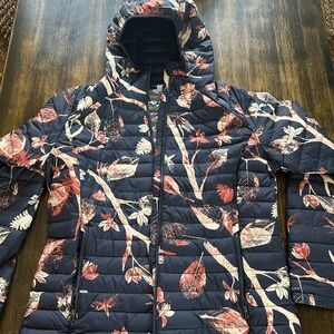 Women’s Pattern Columbia Jacket - XL